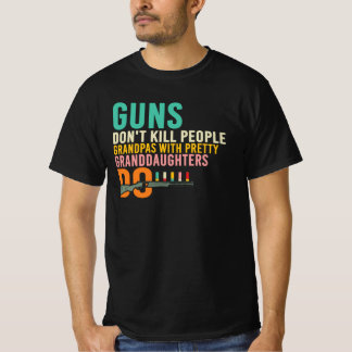 T-shirt à col ras du cou pour papy avec une citati