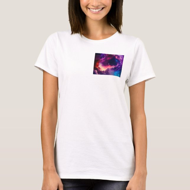 T-Shirt à col rond pour le quotidien (Devant)
