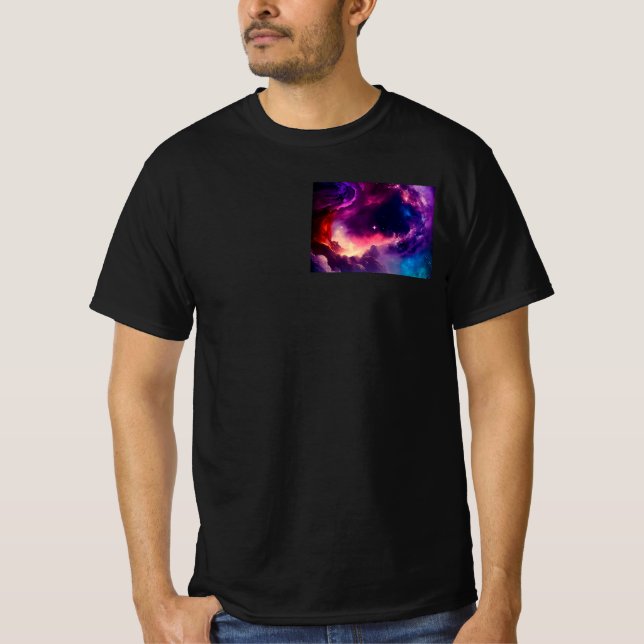 T-Shirt à col rond pour le quotidien (Devant)