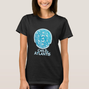 T-shirt à col rond symbole Atlantis tortue marine