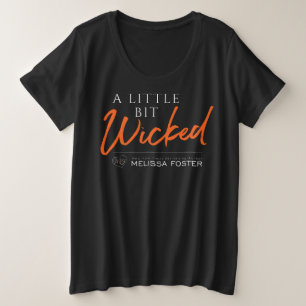 T-shirt à col rond un peu méchant jusqu'à 4x