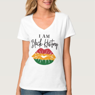 T-shirt à col V de base pour femmes