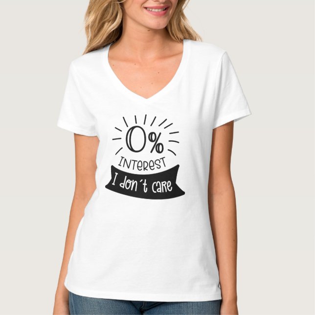 T-shirt à col V de base pour femmes (Devant)
