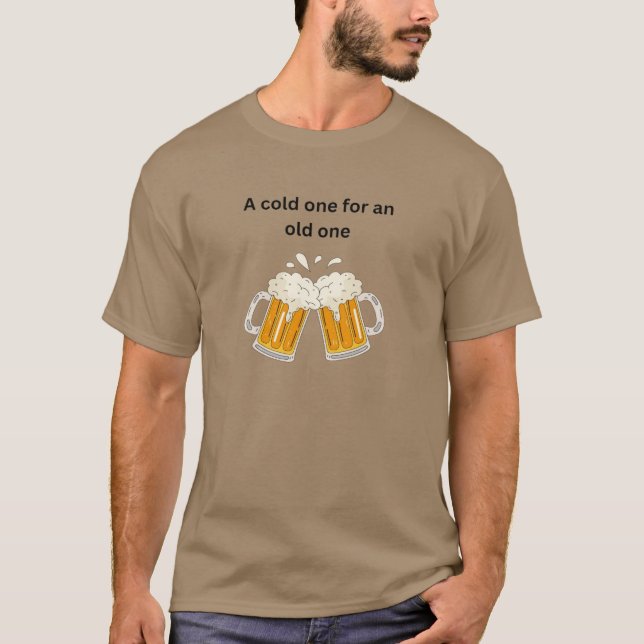 T-shirt A cold one (Devant)