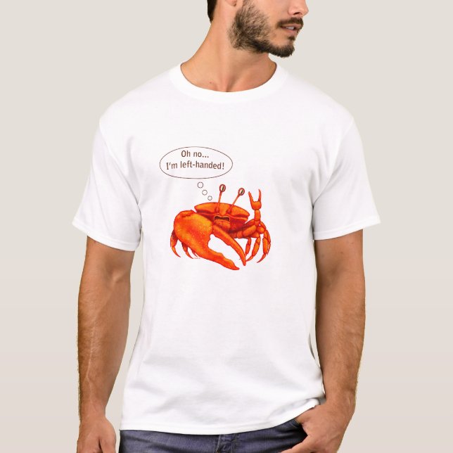T-shirt "a confondu crabe" (Devant)