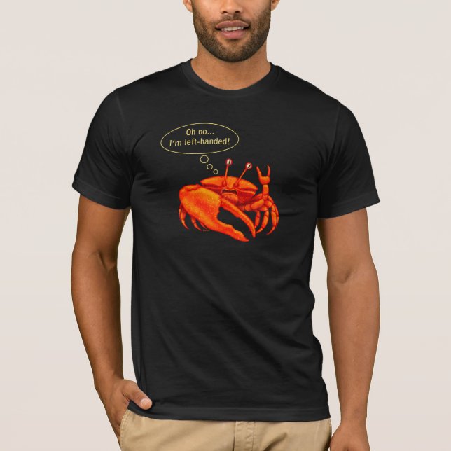 T-shirt "a confondu crabe" (Devant)