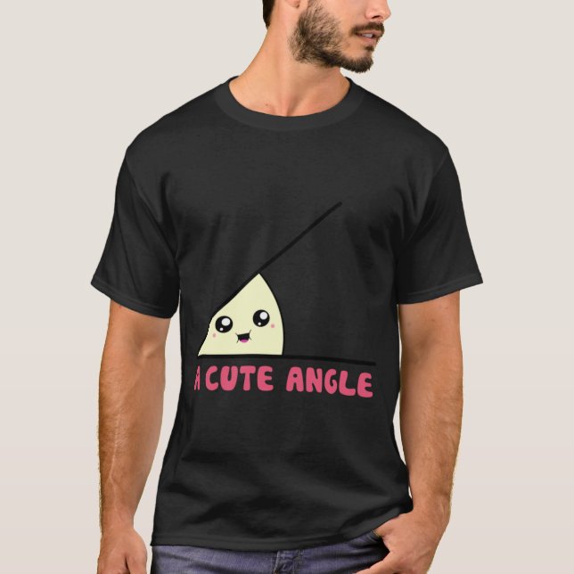 T-shirt A Cute Acute Angle vintage (Devant)