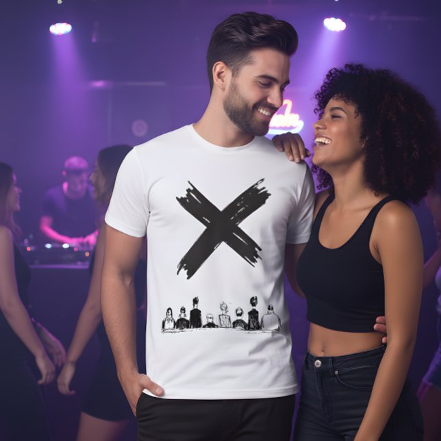 T-shirt à déclaration X Mark (Créateur téléchargé)