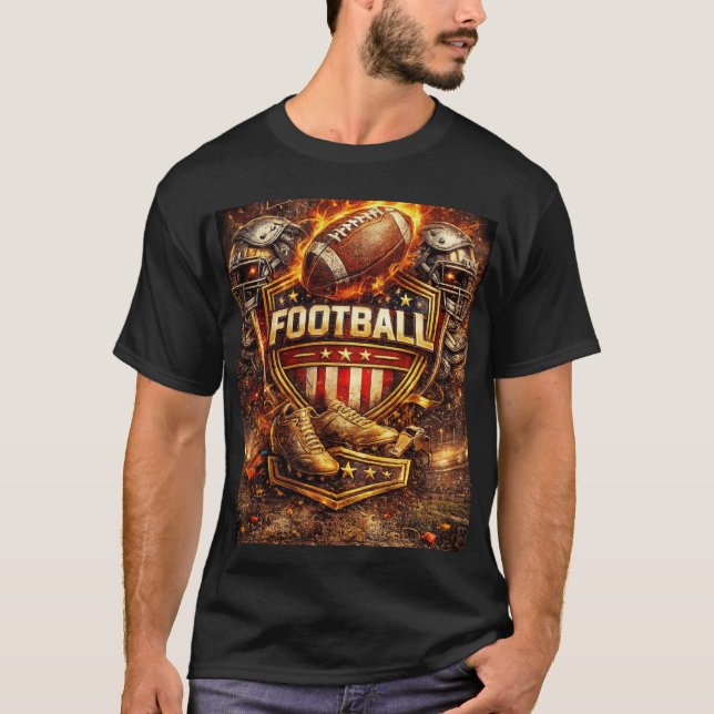 T-shirt à demi-manches design coupe du monde fifa  (Devant)