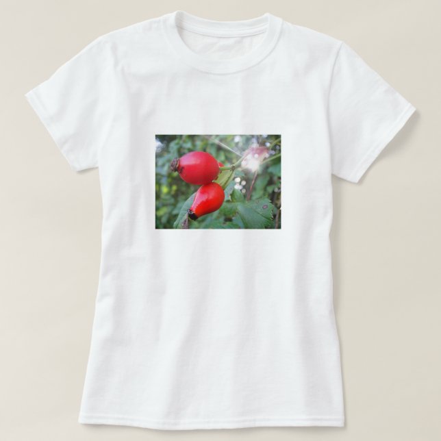 T-shirt à deux seins avec rayon de soleil (Design devant)