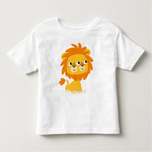 T-shirt à deux visages, le plus mignon lion en bas