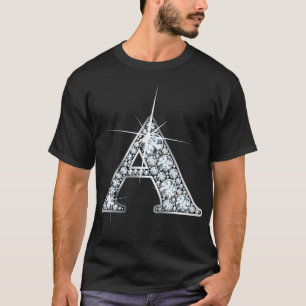 T-shirt "A" Diamond Bling