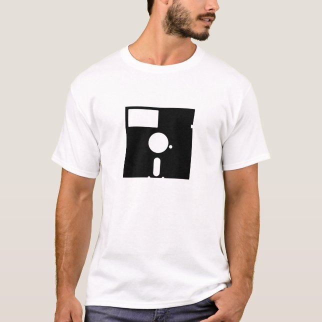 T-shirt à disque souple de pictogramme (Devant)