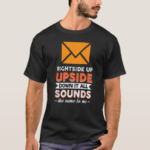 T-shirt À Droite À L'Arrière Tout Sonne Comme À