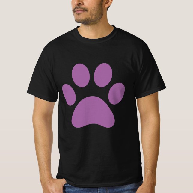 T-Shirt à empreinte de patte (Devant)