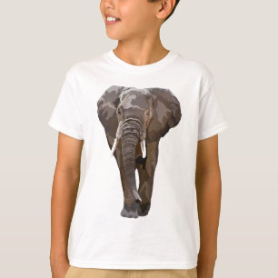 T-shirt A est pour African Elephant Keeper