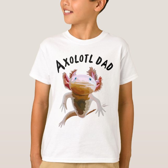 T-shirt A est pour Axolotl (Devant)