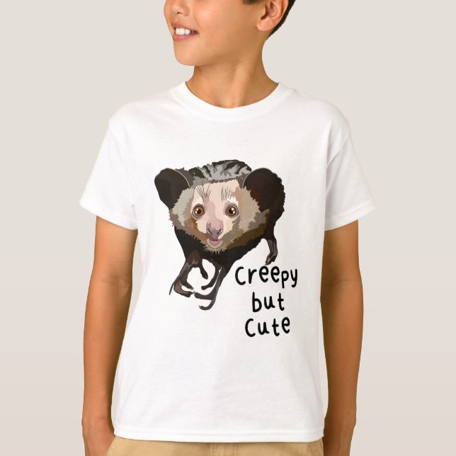 T-shirt A est pour Aye Aye Lemur (Devant)