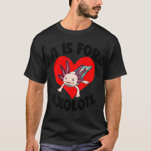 T-shirt A Est Pour Les Femmes Axolotl Poisson Mexicain Mex