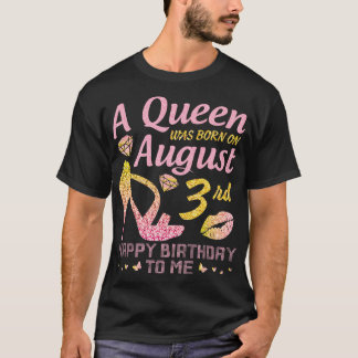 T-shirt A Été Né En Août