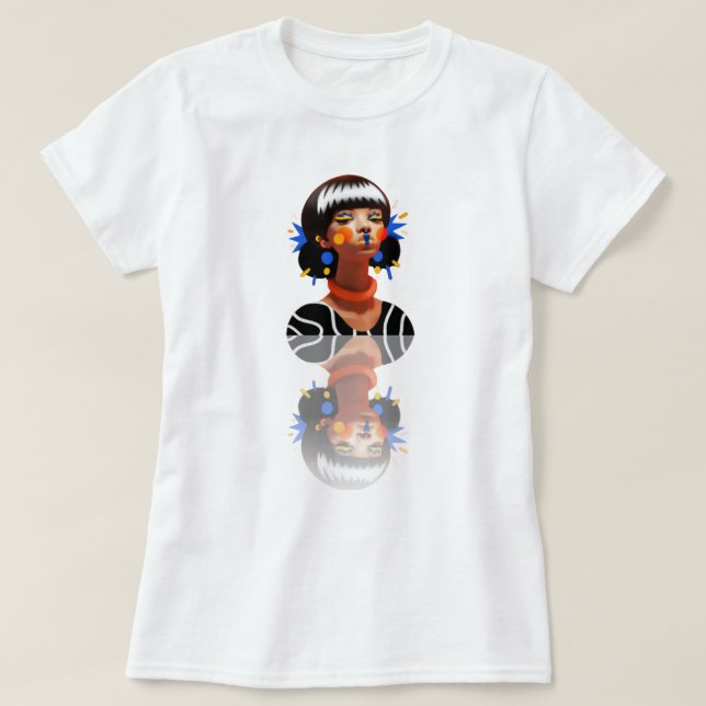 T-shirt à expression audacieuse (Design devant)