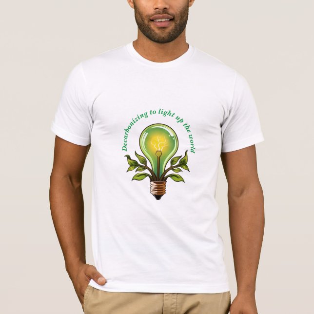 T-shirt à faible émission de carbone (Devant)