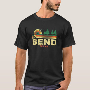 T-shirt À feuillage persistant Sunset Bend Forest Texas Wo