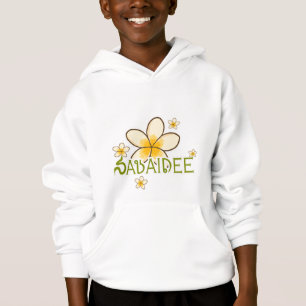 T-shirt à fleur de champa