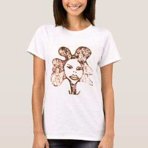 T-shirt à fleurs