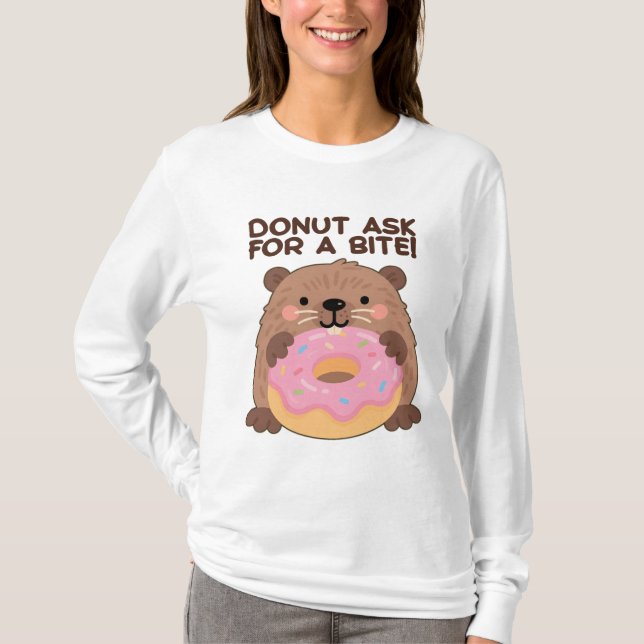 T-shirt A fun play on words Castor & Dona (Devant)