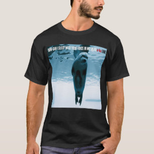 T-shirt A-ha - Comment je peux dormir avec ta voix dans ma