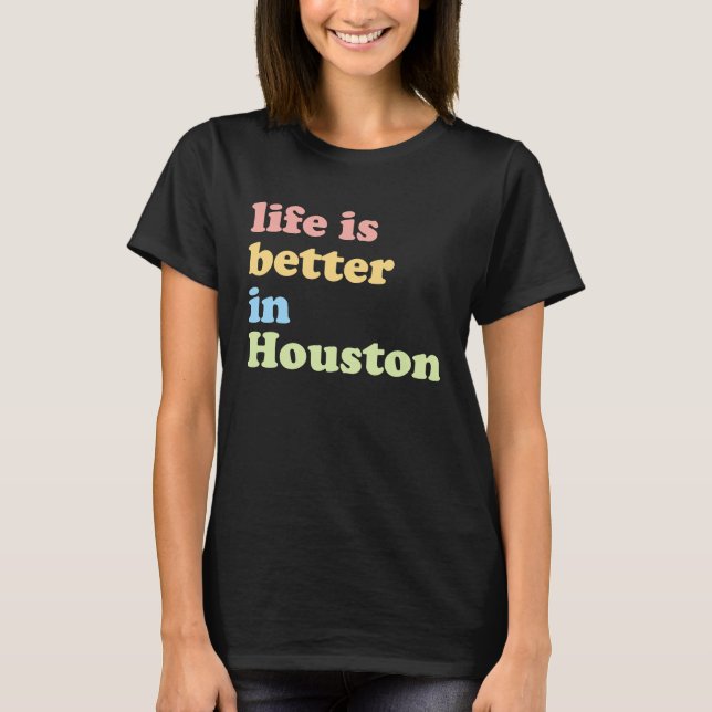 T-shirt À Houston, TX (Devant)