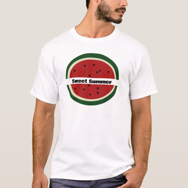 T-shirt à illustration artistique unique (Devant)