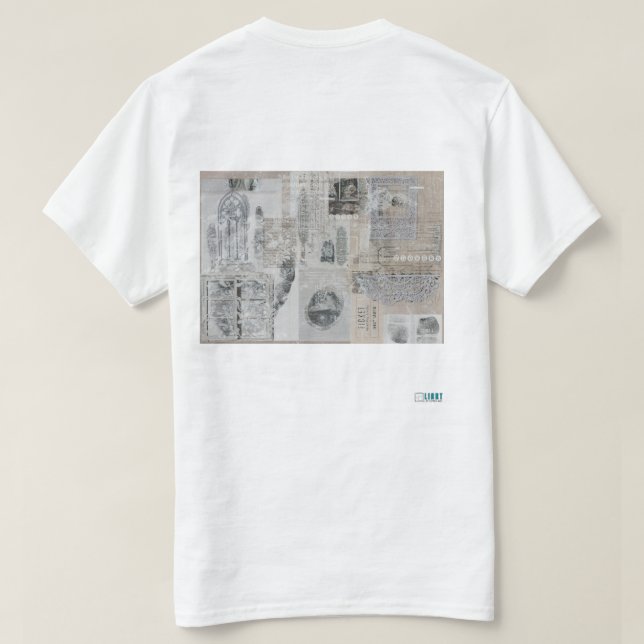 T-Shirt à impression dos Lace and Grace (Design dos)