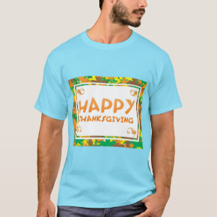 T-Shirt à Impression « Happy Vibes » pour une Hume