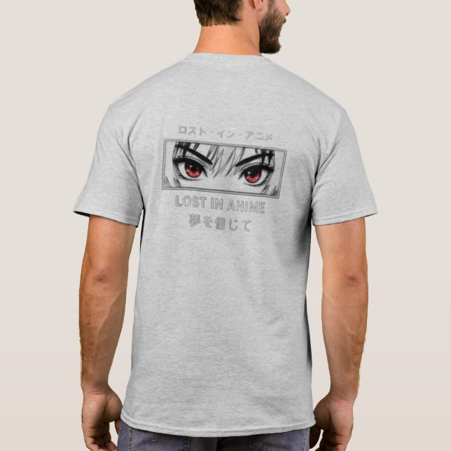 T-Shirt à Impression minimale sur le devant et log (Dos)