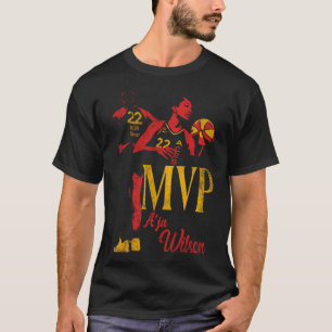 T-shirt A_ja Wilson MVP Las Vegas Aces WNBA