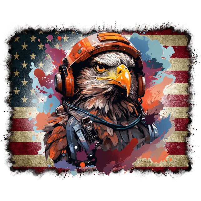 T-shirt À jamais unis (Honoring Our Past, Shaping Our Future: Proud Patriots of America.)