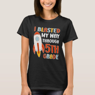 T-shirt À la 5e année Bonne Dernière journée de 5e année