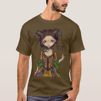 T-shirt À la chemise gothique de boule de mascarade