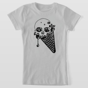 T-shirt à la crème glacée maléfique