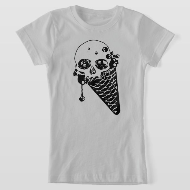T-shirt à la crème glacée maléfique (Poser)