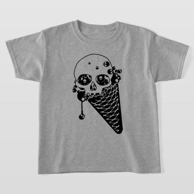 T-shirt à la crème glacée maléfique (Poser)