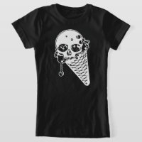 T-shirt à la crème glacée maléfique