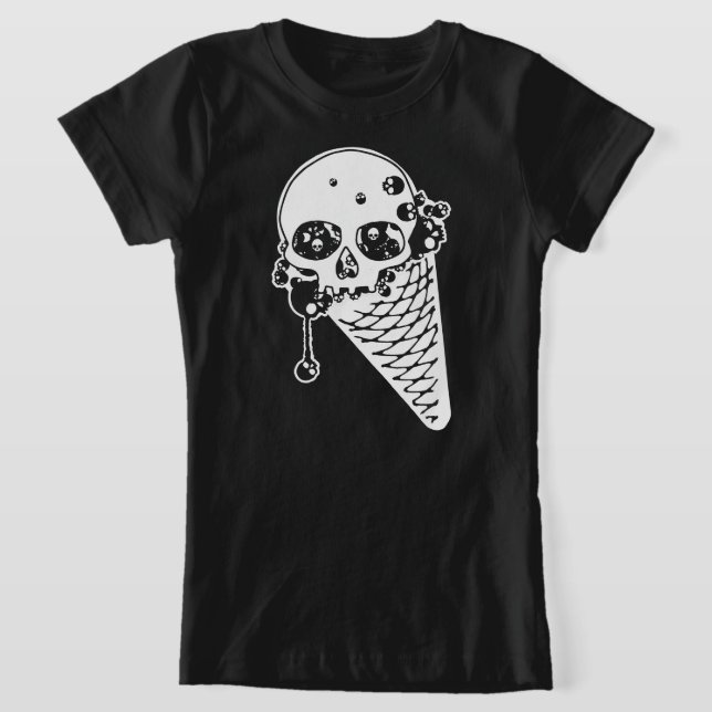 T-shirt à la crème glacée maléfique (Poser)