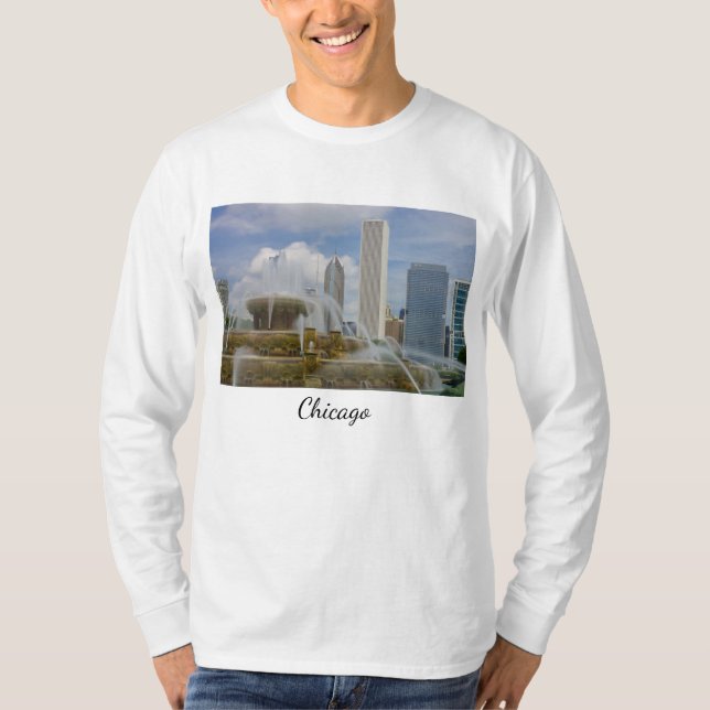 T-shirt À la fontaine de Buckingham (Devant)