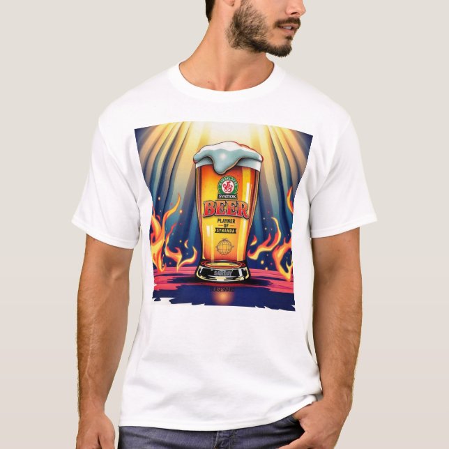 T-shirt À la joueuse de Synanda (Devant)