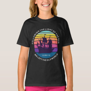 T-shirt À La Lumière De La Journée Sun Columbus 1942