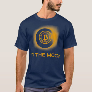 T-shirt À la Lune Bitcoin Solaire Éclipse