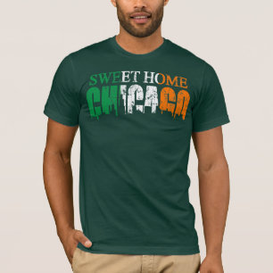 T-shirt à la maison doux irlandais de Chicago